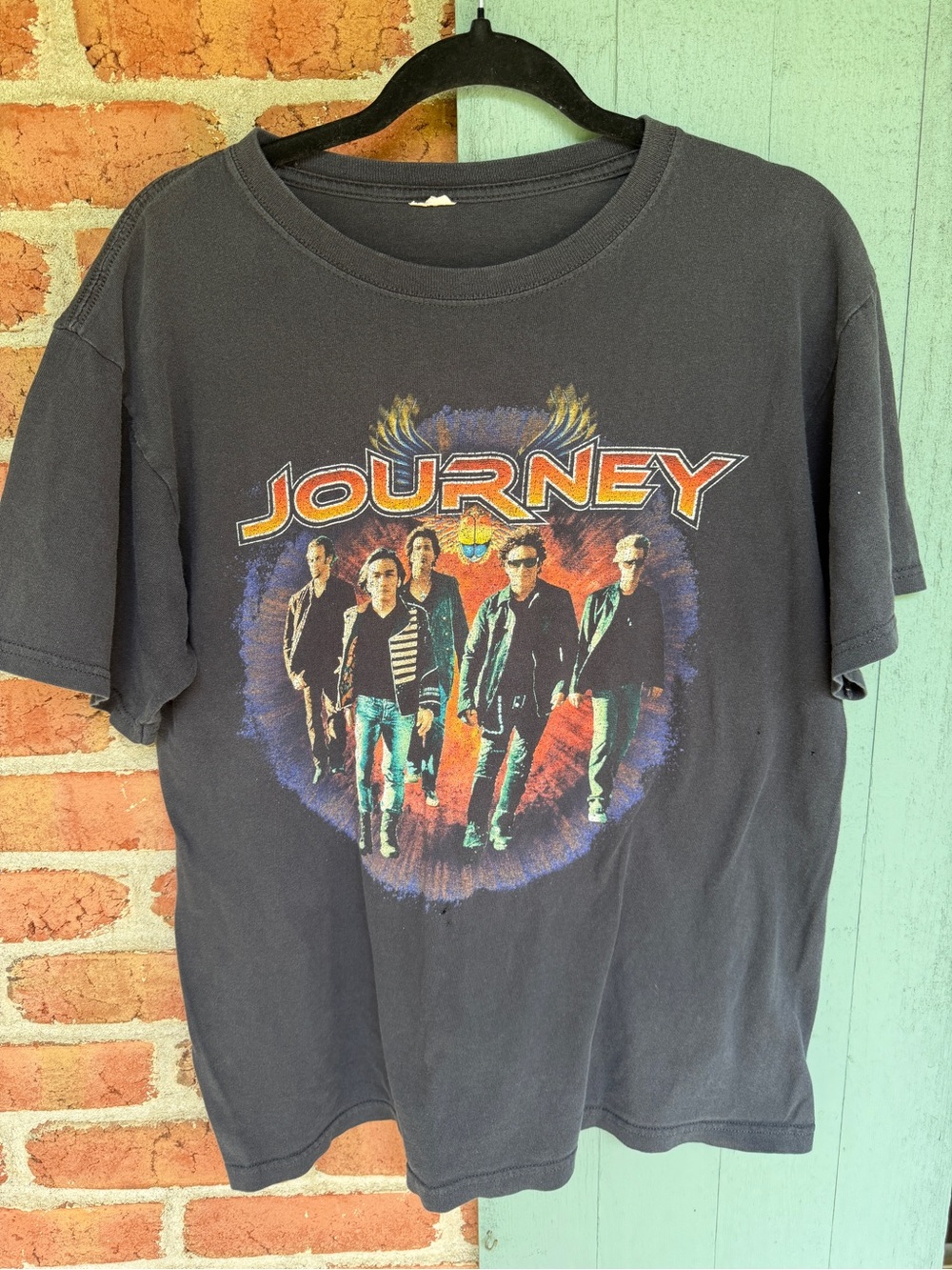 Journey Band Graphic Tee - Black